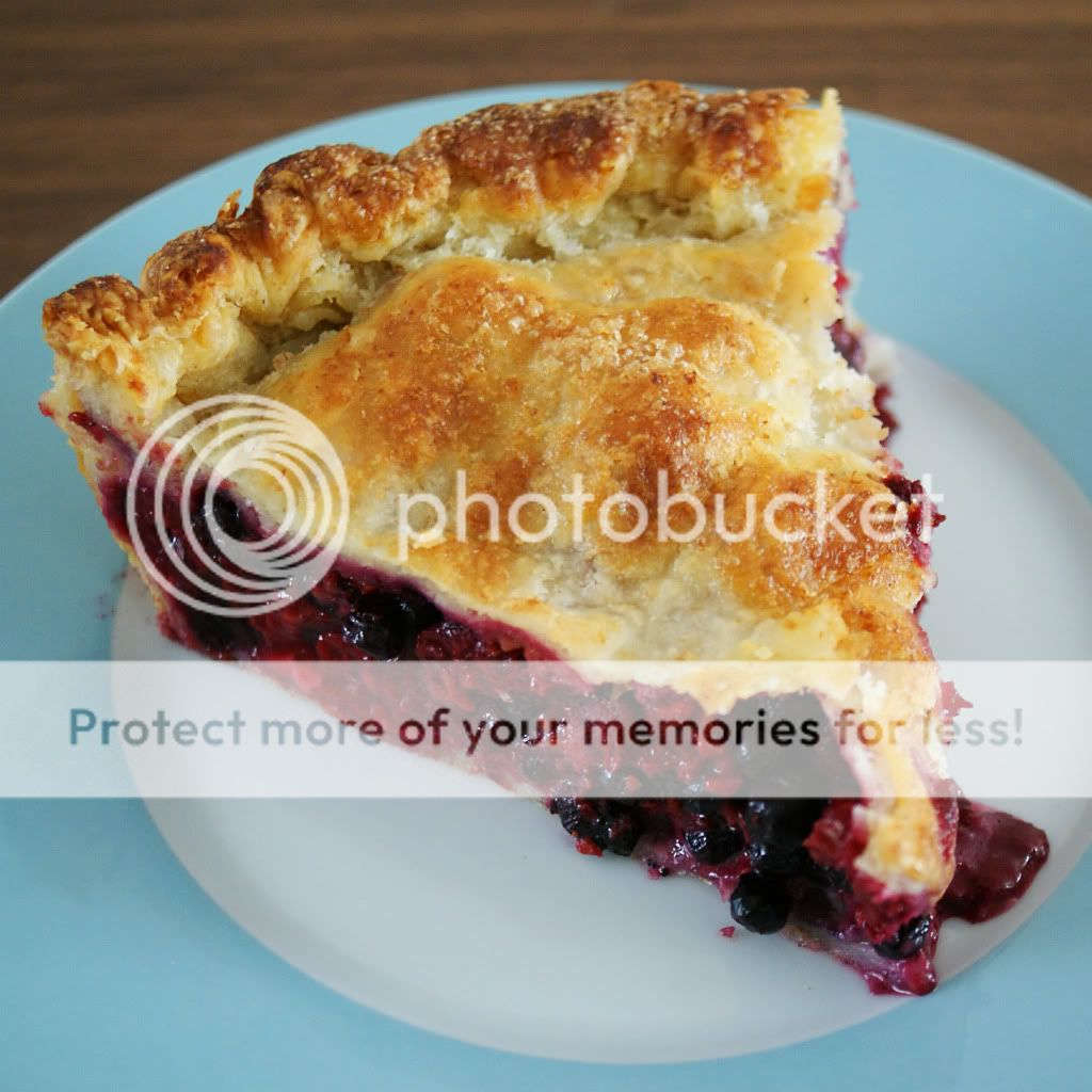 Piccante Dolce Raspberry Blueberry Pie